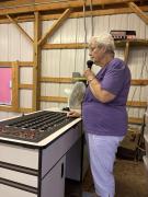 2025 0812 Ellen calling BINGO at the OCF2