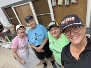 2025 0814 NBC at OC Fair kitchen -Jamie, Sherry, Val, Wendy
